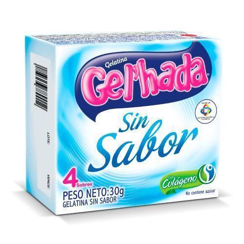 lema Arrepentimiento Transporte Gelatina sin Sabor Gel'hada® caja de 30g - Levapan - Colombia