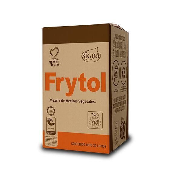 Aceite Frytol Bag In Box 20 Lt