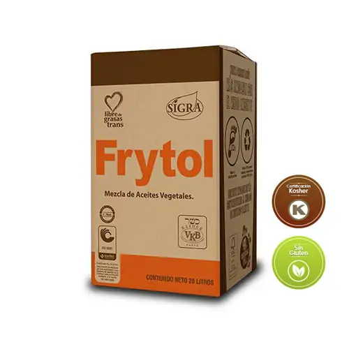 Aceite Frytol Liquido 20L Bag in Box