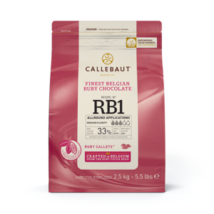 CHOCOLATE REAL CALLEBAUT RUBY x 2,5kg