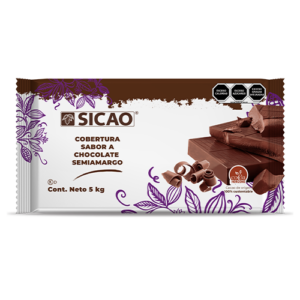 CHOCOLATE BARRA SEMI AMARGO SICAO x5Kg