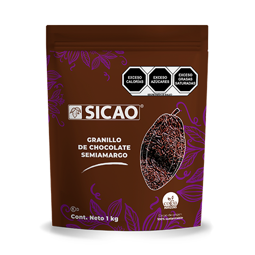 GRANILLO CHOCOLATE SEMIAMARGO SICAO x 1kg