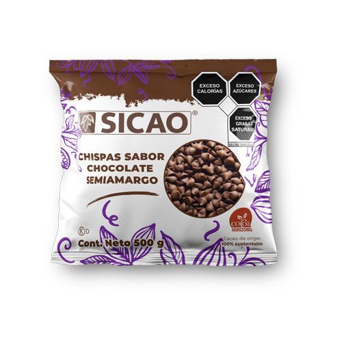 Sicao Chips sabor chocolate 500g