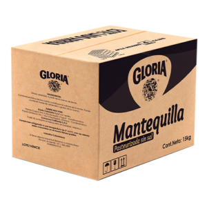 MANTEQUILLA INDUSTRIAL GLORIA S/SAL x15k