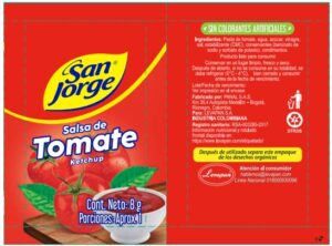 Salsa de tomate San Jorge sachet x 8g