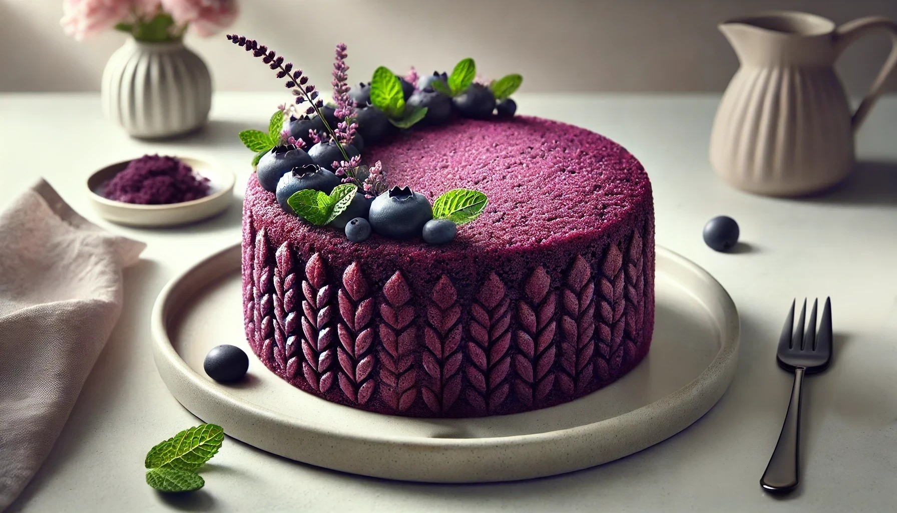 Torta de Maíz Morado
