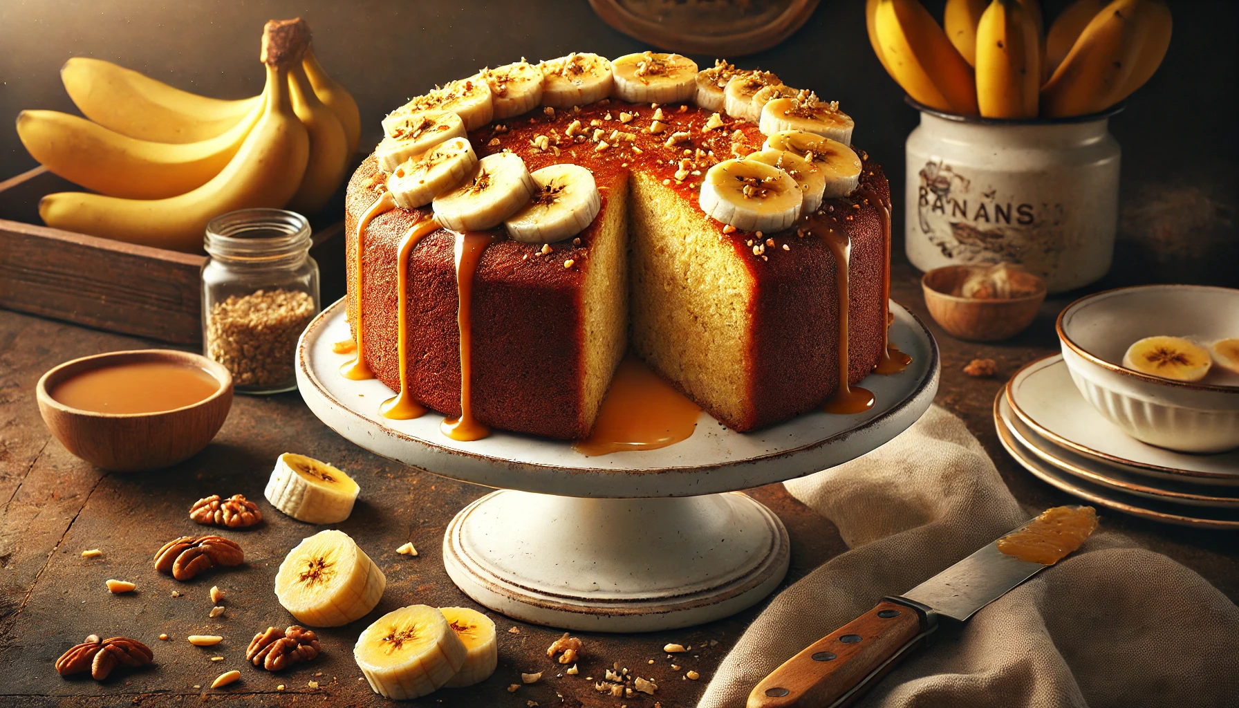 Torta de Plátano Maduro