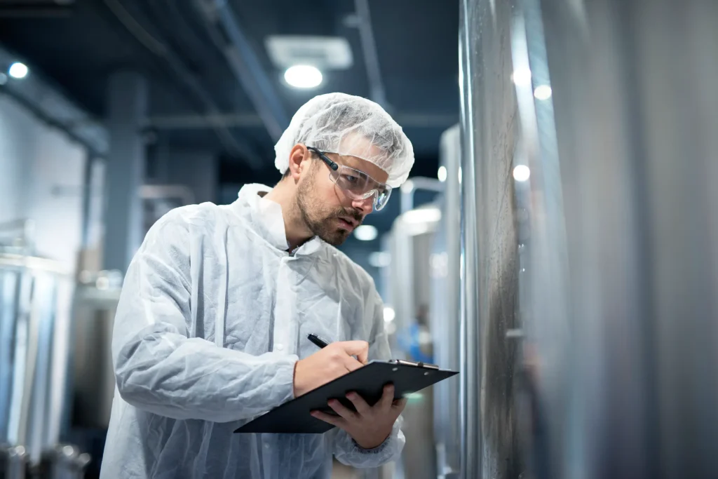Controles en la producción de alimento